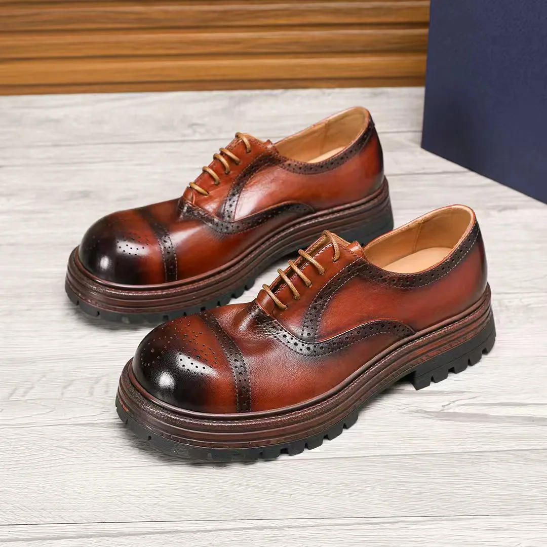 Factory price 540 🕷️🕷️[Dior] Dior's new men's shoes are launched in Hong Kong counters. Official website 1:1 production. Original Italian patented cowhide + water-dyed 🐂 leather lining. Designed by European and American masters. Goodyear craftsmanship, washed cowhide, perfect shape to create counter quality, solid color rubber wear-resistant outsole and classic dazzling toe! Super versatile and very comfortable. High-end without losing taste, fashionable and novel! ! Absolute focus! Colors optional, code number 38-44 (45 customized)